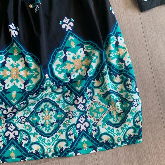 INC International Black Long Sleeve Dress XS. K - Picture 3 of 6